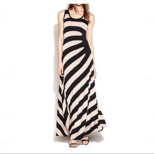 Calvin Klein Striped Maxi Dress